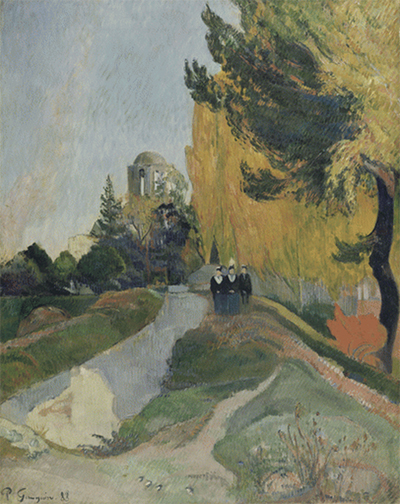 Les Alyscamps by Paul Gauguin
